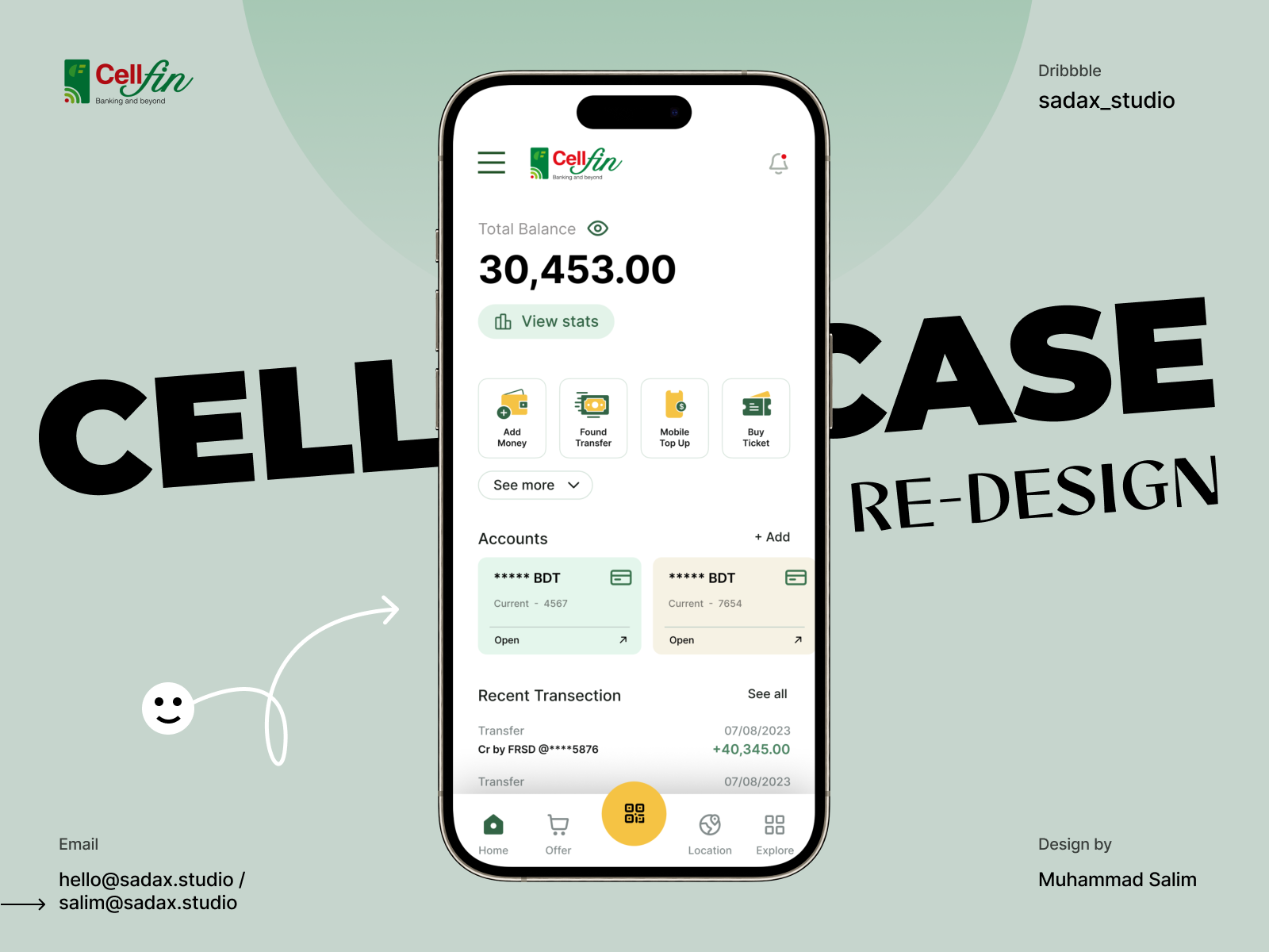 Cellfin App Re Design Ui Ux By Muhammad Salim For Sadax Studio On Dribbble Cellfin App Re Design Ui Ux By Muhammad Salim For Sadax Studio On Dribbble